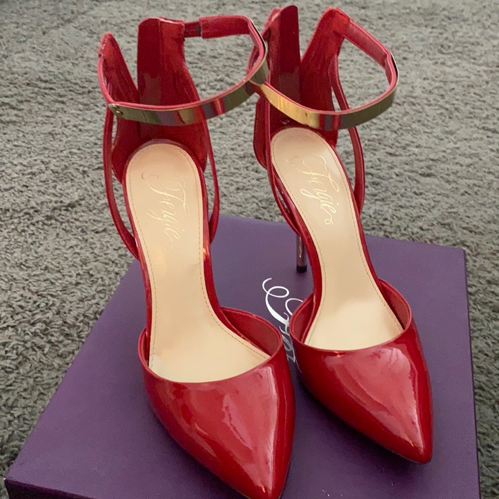 Red Fergie Footwear